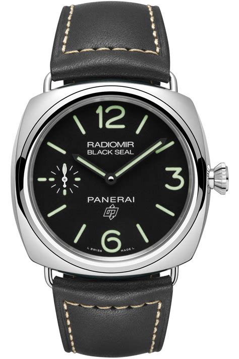 black seal compass panerai|radiomir panerai watch price.